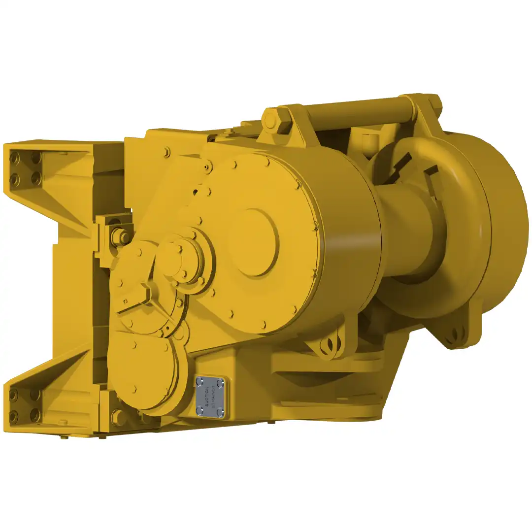 Mechanische PTO-Seilwinde mit Trommelantrieb und Freilauf